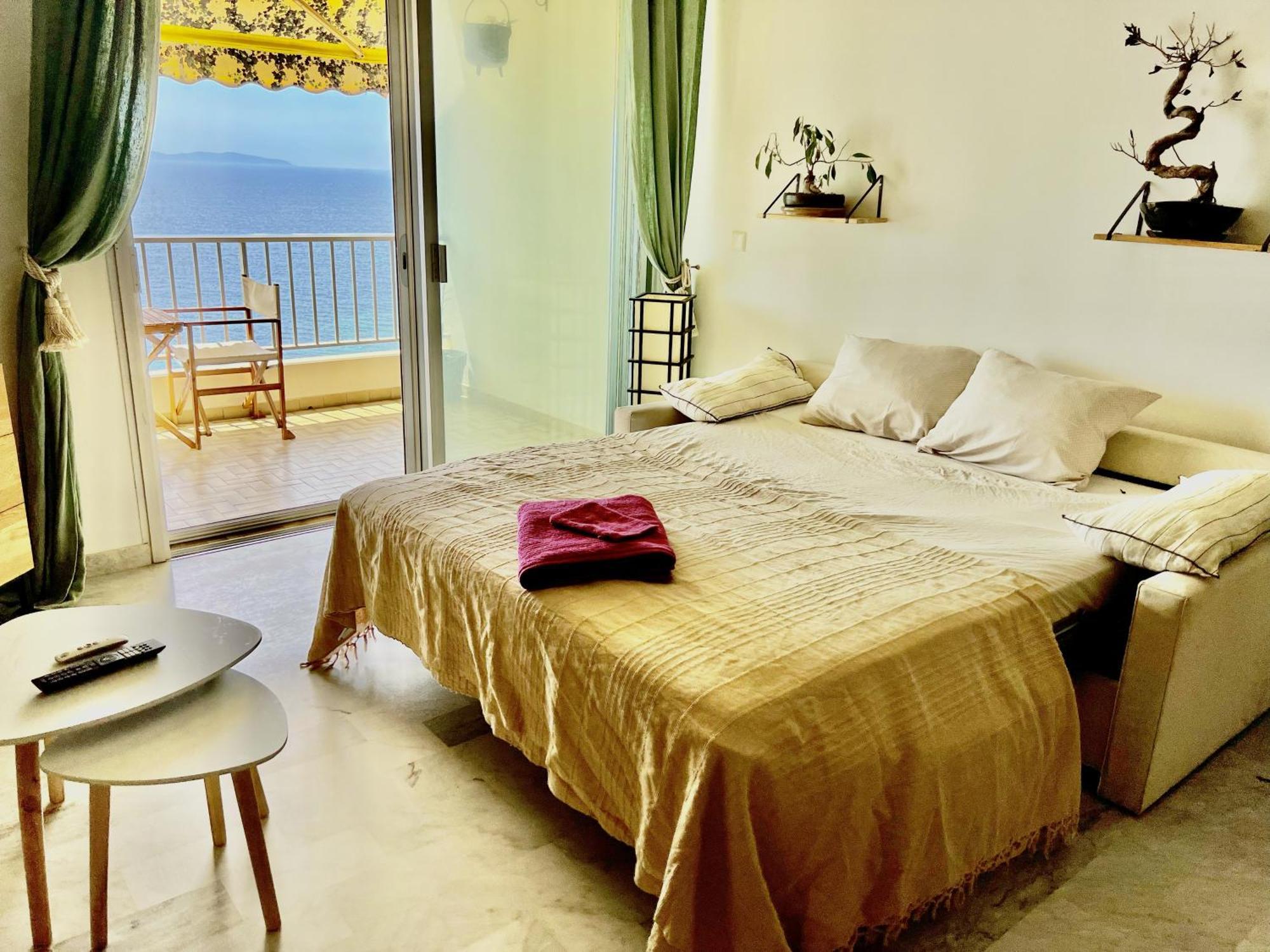 Appartement Avec Magnifique Vue Mer アジャクシオ エクステリア 写真